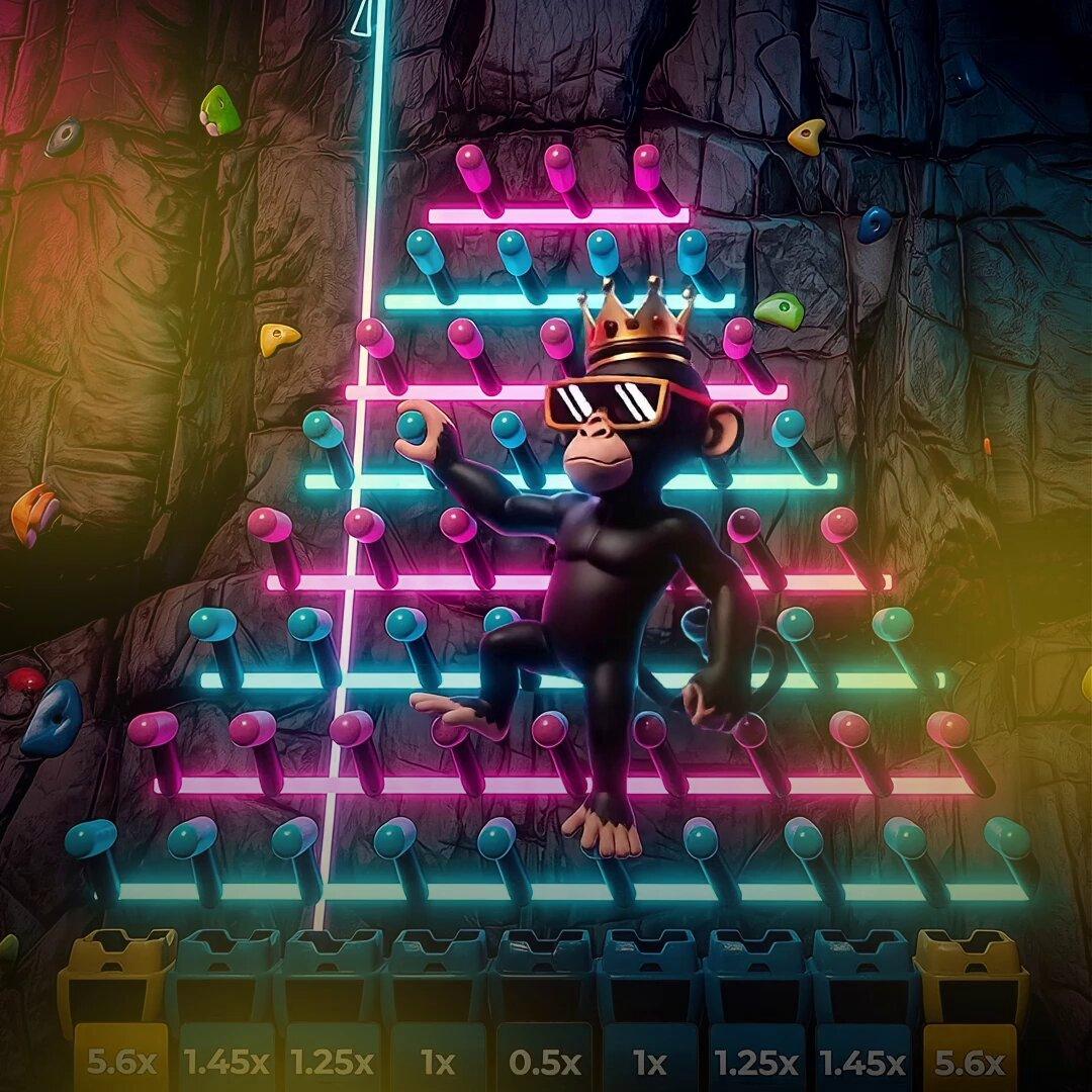 Video of first player hitting a 1,000x on Monkey Tilt OG Plinko