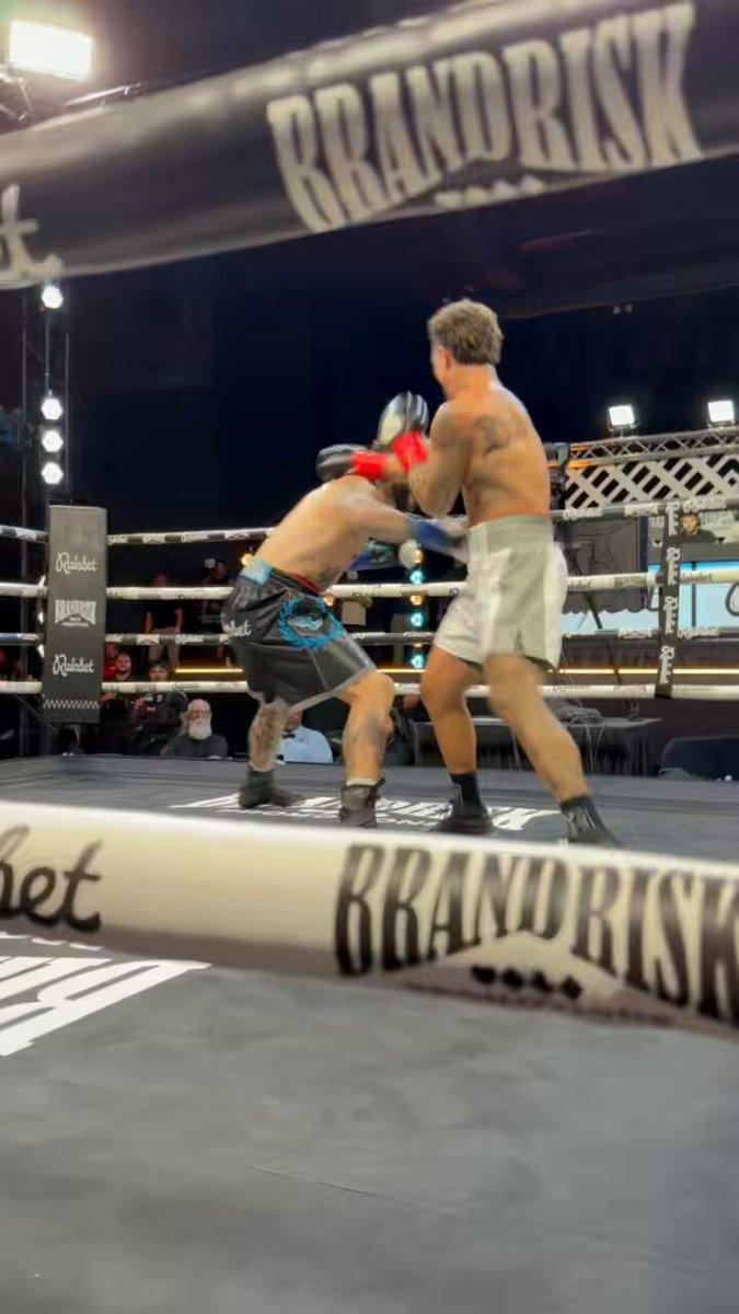 Rainbet video of FaZe Temperr getting knocked out by Austin McBroom