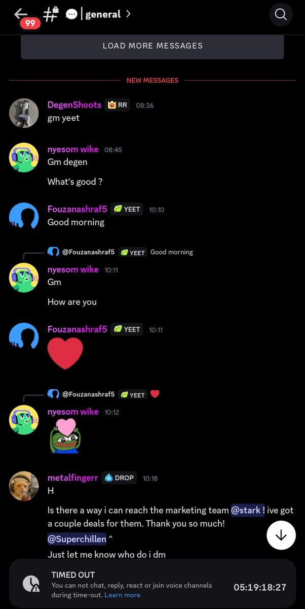 Screenshot attached to DannyE013's Yeet ban post