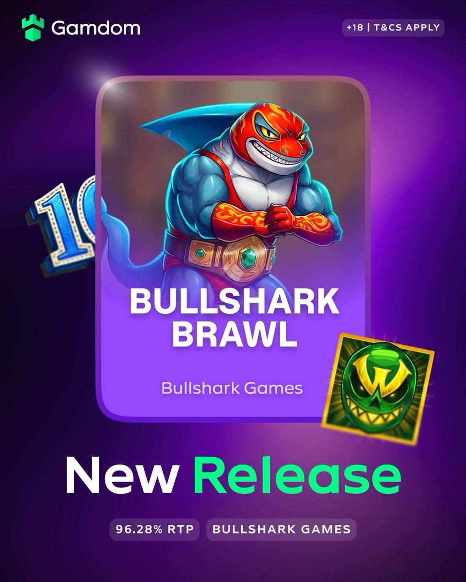 Gamdom announcement art for Bullshark Brawl