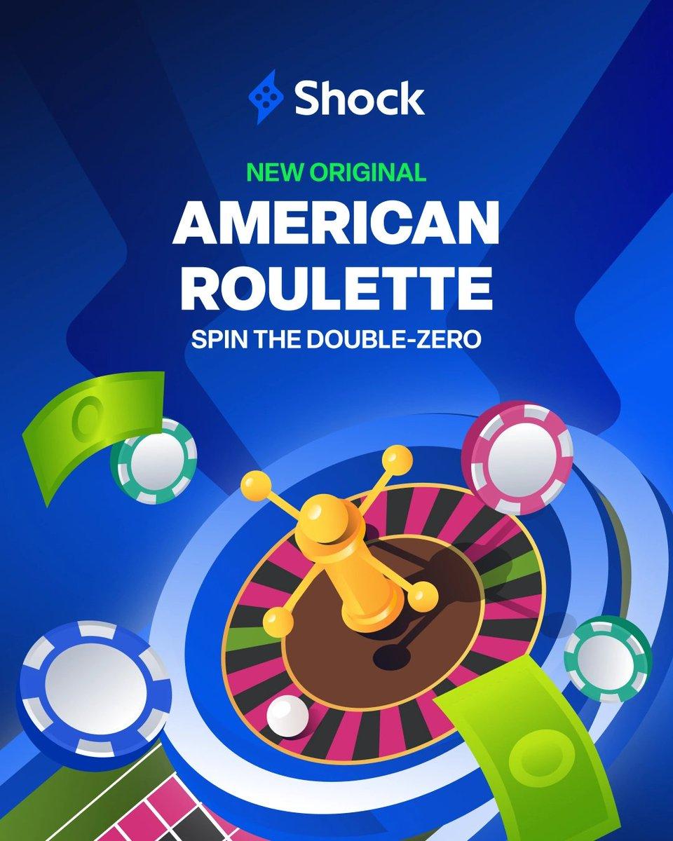 Shock.com promotional graphic for American Roulette launch
