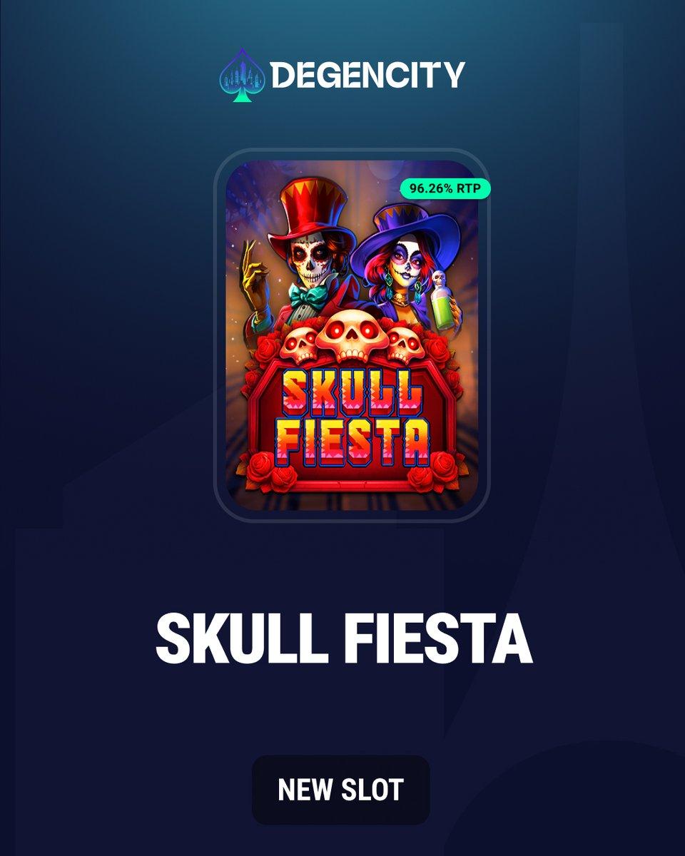 DegenCity Skull Fiesta promotional image