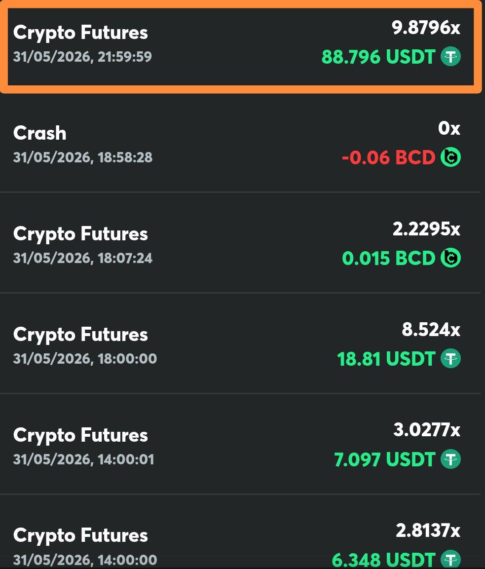 Screenshot posted by @24_crypto39838 showing BC.GAME account details