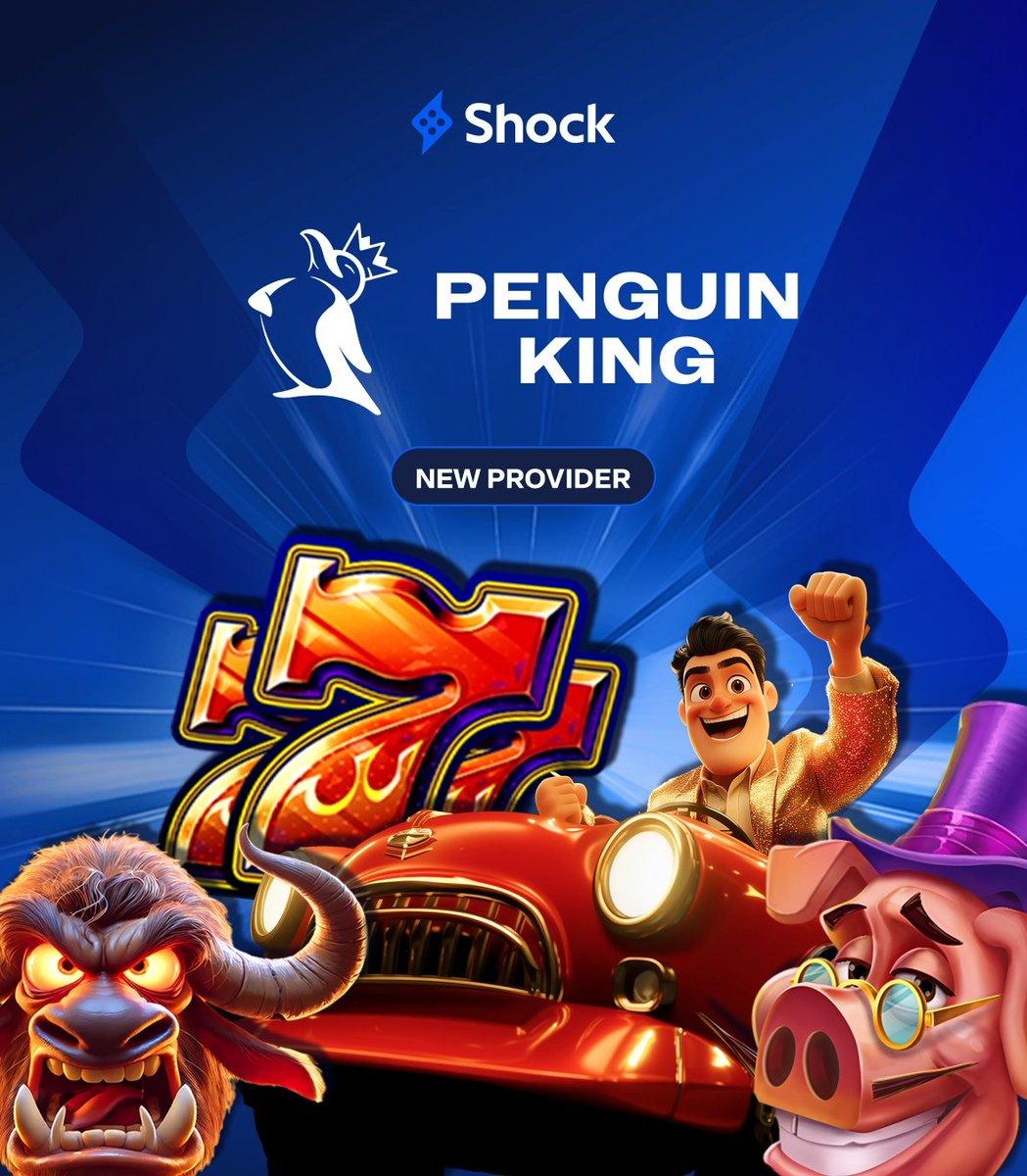 Shock Penguinking provider announcement graphic