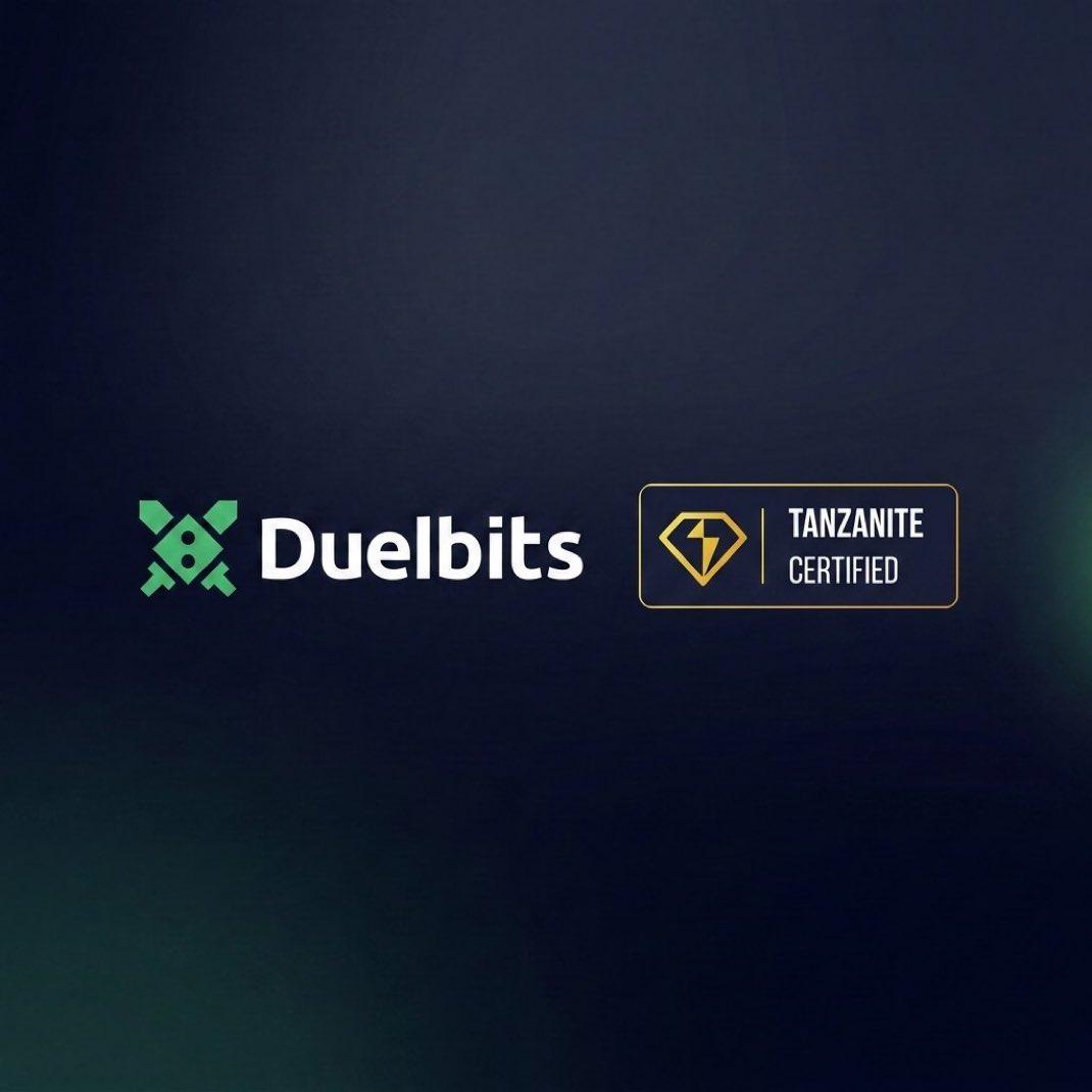 Image attached to Zeus's Duelbits certification post.