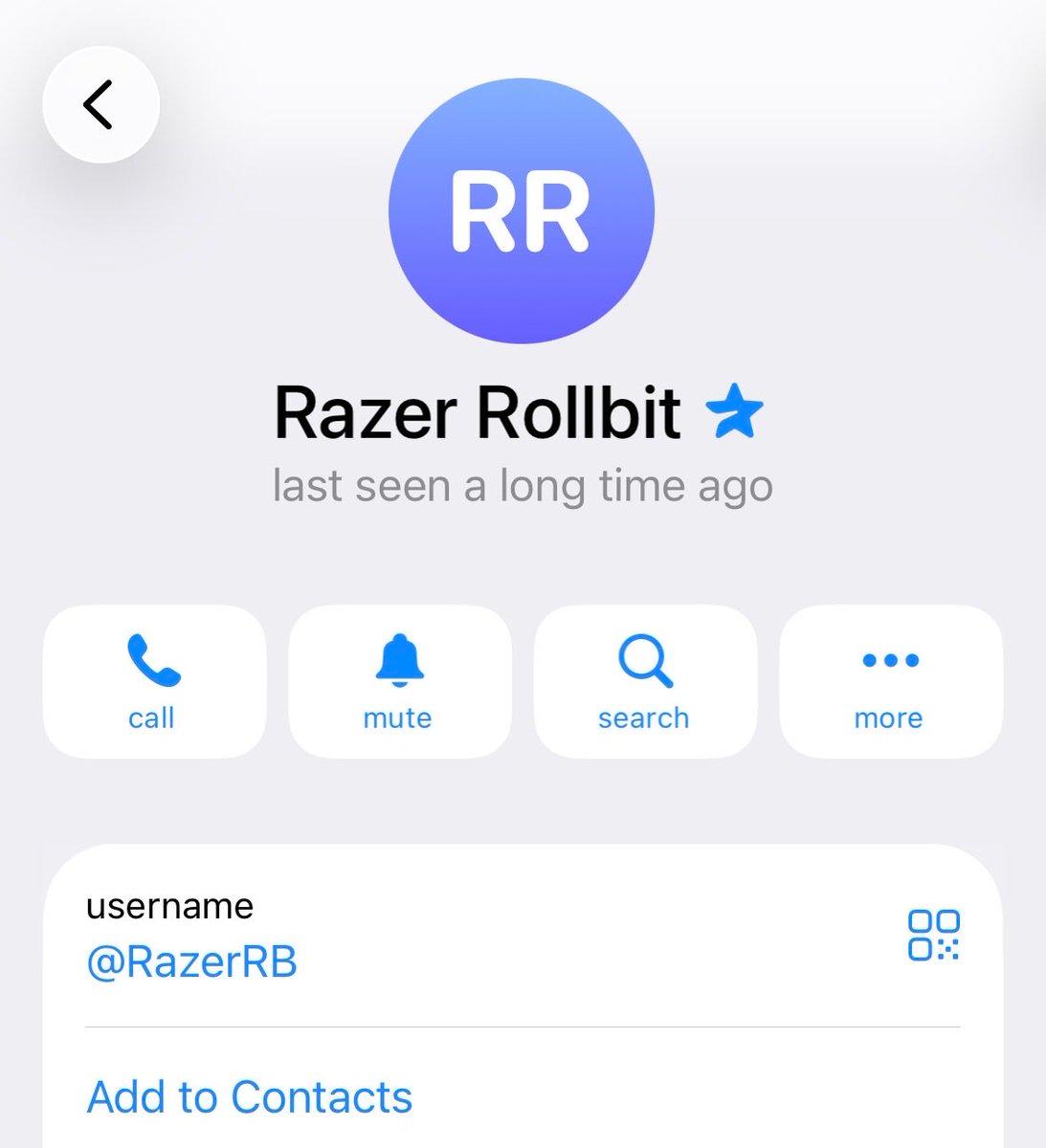 Screenshot attached to the post accusing Rollbit of stealing millions